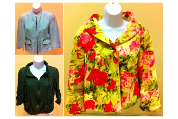 Odille Flower Print Jacket, Mine Zip Up, DKNY Linen Zip Up